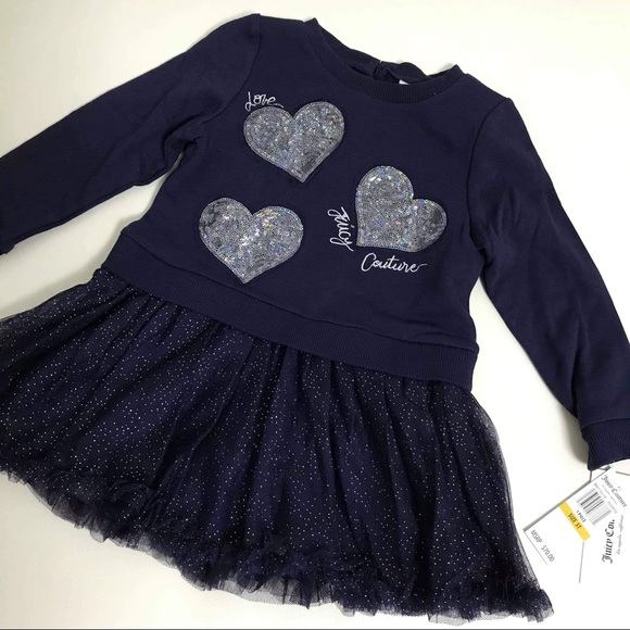 Juicy Couture Heart Print Twofer Dress - Picture 8 of 10